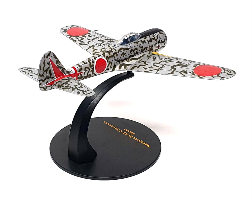 Ixo Junior 1/72 Scale DDIJ00005 - Nakajima Ki-43-II Hayabusa Aircraft - Silver