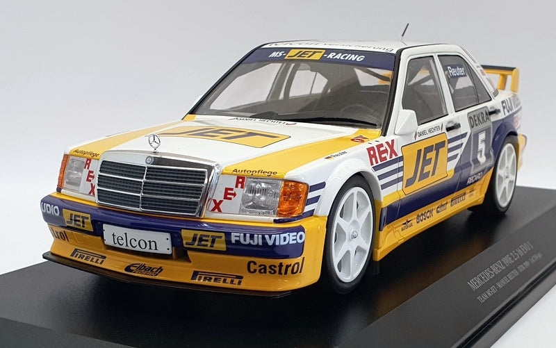 Minichamps 1/18 Scale 155 893605 -Mercedes Benz 190E 2.5-16 EVO 1 #5 Team MS-Jet
