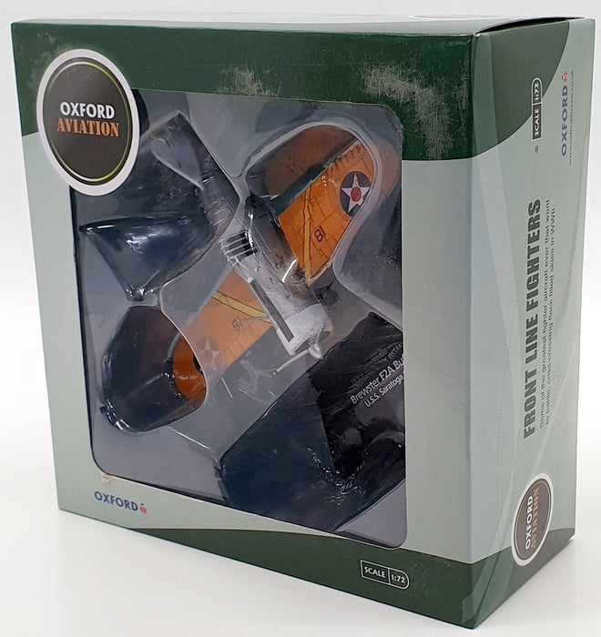 Oxford 1/72 Scale Aircraft AC082 - Brewster F2A Buffalo USS Saratoga 1939