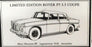 Pathfinder Minor Motorcars 1/43 Scale PFM163  - Rover P5 3.5 Coupe 1 Of 300