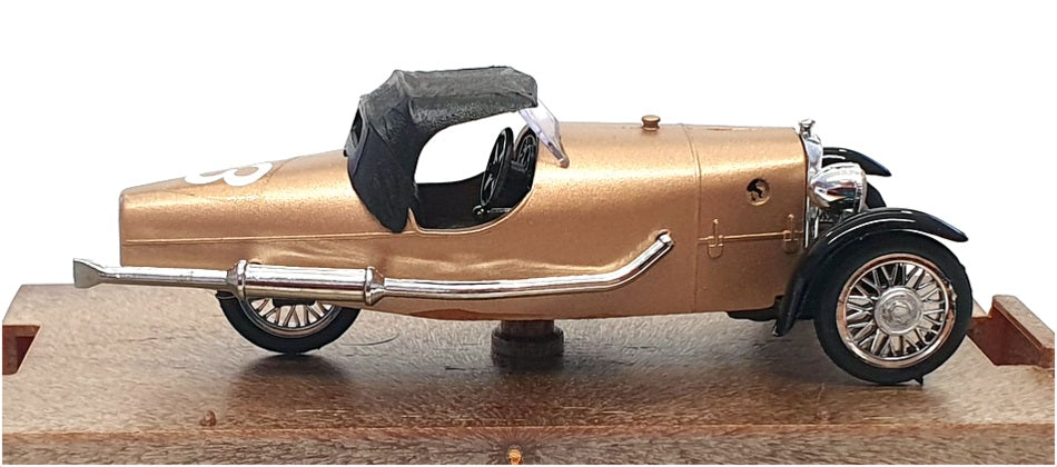 Brumm 1/43 Scale Diecast R8 - 1922 Sanford Cyclecar - Gold #13