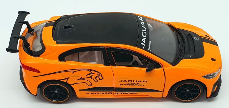Tayumo 1/36 Scale Pull Back & Go 36100024 - Jaguar I-Pace e Trophy - Orange