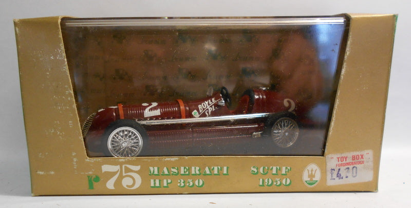 Brumm 1/43 Scale Metal Model - R75 MASERATI SCTF HP350 1950