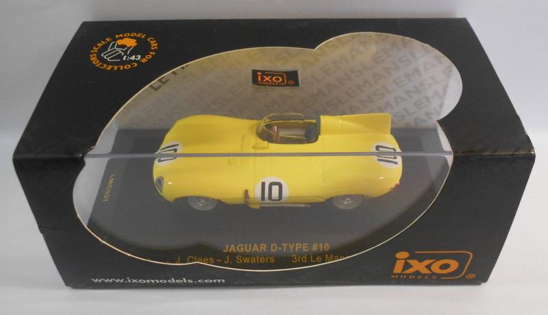 Ixo 1/43 Scale - LMC037 JAGUAR TYPE D #10 LE MANS 1955 3RD