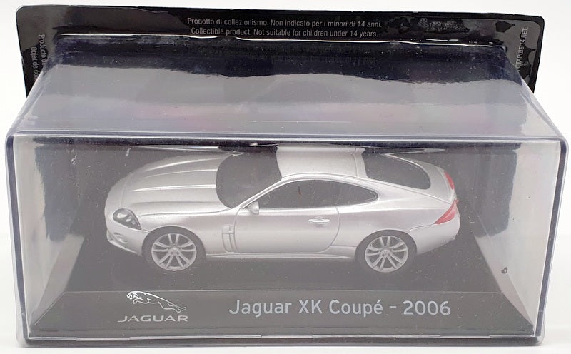 Altaya 1/43 Scale Model Car 1501IR - 2006 Jaguar XK Coupe - Silver