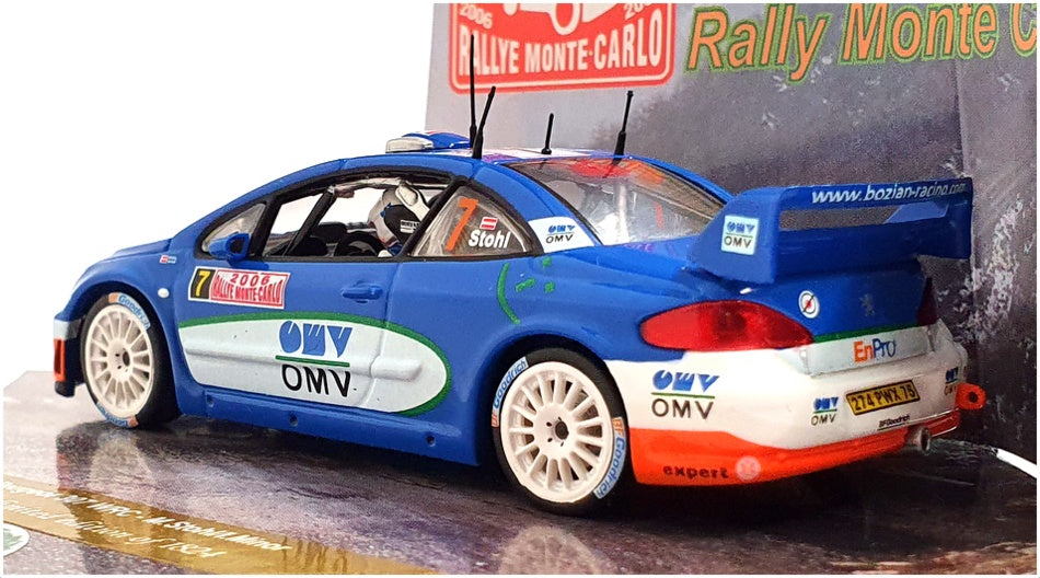 Vitesse 1/43 Scale 43036 - CMV Peugeot 307 WRC Monte Carlo 2006 - Blue