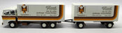 Lion Car 1/50 Scale - Nr.74 DAF 2800 Box Truck & Trailer Vlaai Model Truck