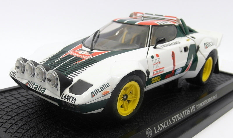 Kyosho 1/18 Scale - 08132A Lancia Stratos HF Rally '77 Monte Carlo Rally