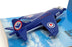 Matchbox Skybusters Appx 9cm Long SB-27 - Harrier Jet - Blue