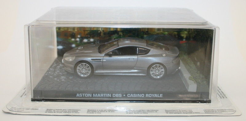 Fabbri 1/43 Scale 007 Bond Model - Aston Martin DBS - Casino Royale