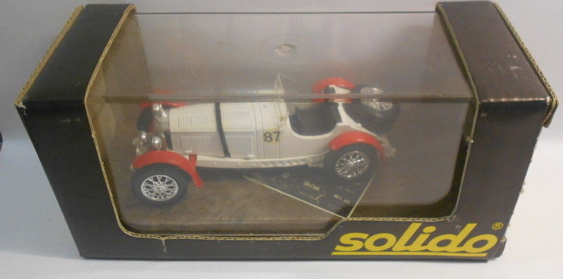 Solido 1/43 Scale Metal Model - SO233 MERCEDES 4001 SSKL 1931