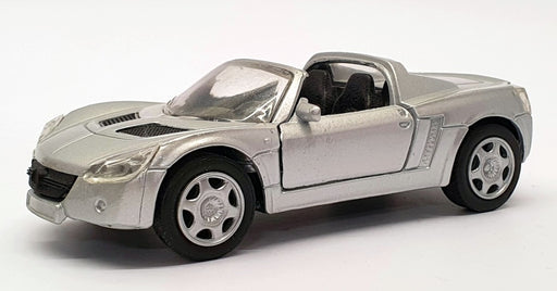 Maisto 12cm Long Diecast Pull Back & Go Model Car MA03S - Silver