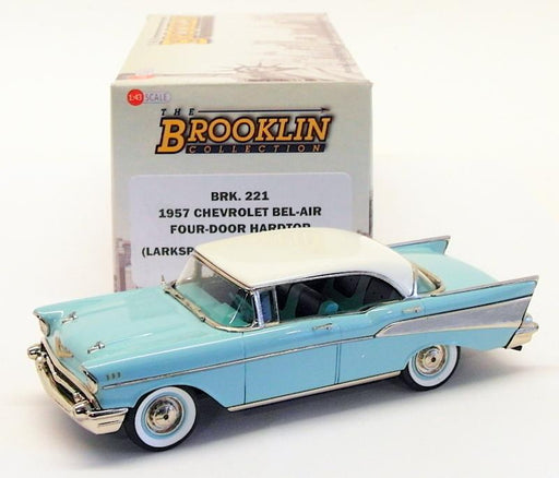 Brooklin Models 1/43 Scale BRK221 - 1957 Chevrolet Bel-Air 4Dr Hardtop