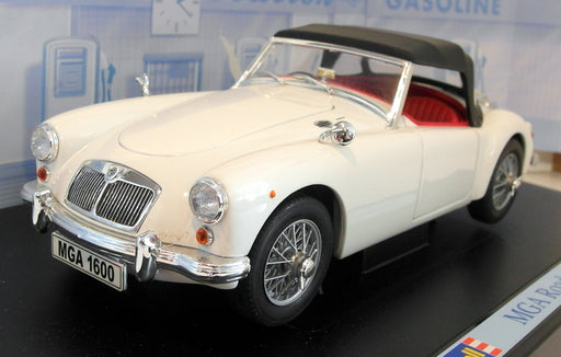 Revell 1/18 Scale Diecast - 08447 MG MGA Roadster Softtop White
