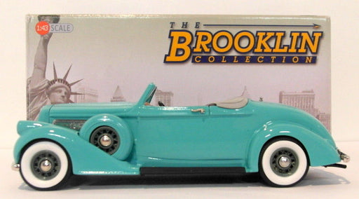 Brooklin 1/43 Scale BRK126  - 1936 Pierce Arrow Conv Greentone 3rd Edition