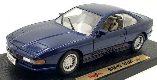 Maisto 1/18 Scale Diecast 31805 - BMW 850i 1990 - Dark Blue