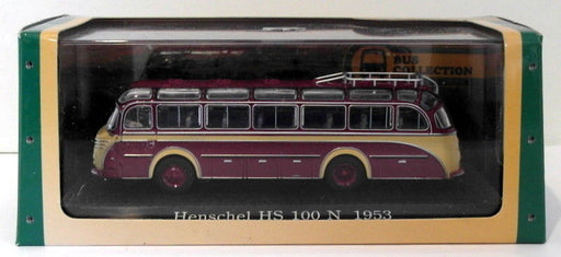 Atlas Editions 1/76 Scale Diecast 7 163 103 - 1953 Henschel HS 100 N - Maroon