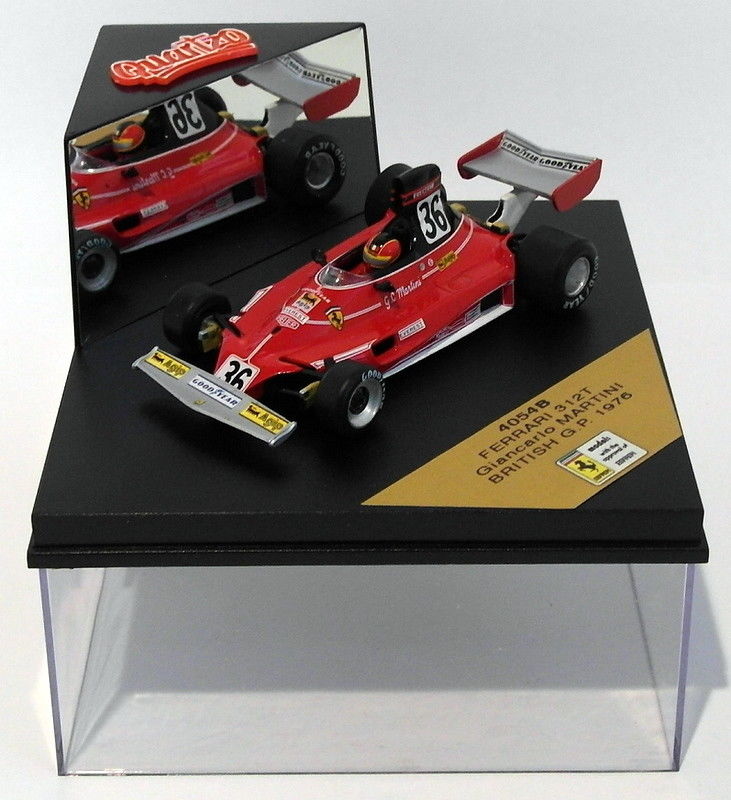 Quartzo 1/43 Scale 4054B - Ferrari 312T F1 - British GP 1976 - 36 G.Martini
