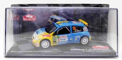 Eaglemoss 1/43 Scale EM07 - Renault Clio S1600 Monte Carlo Rally 2007