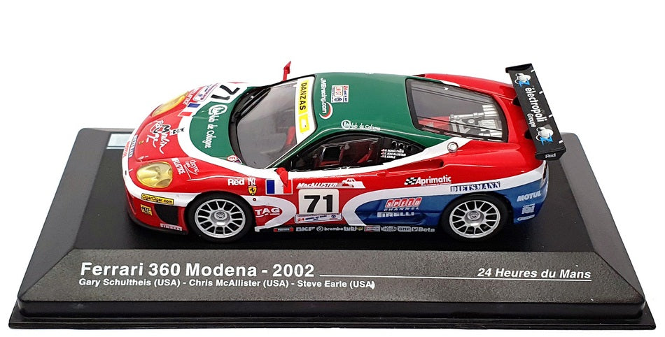 Altaya 1/43 Scale AL27721 - Ferrari 360 Modena 2002 - #71 24h Le Mans