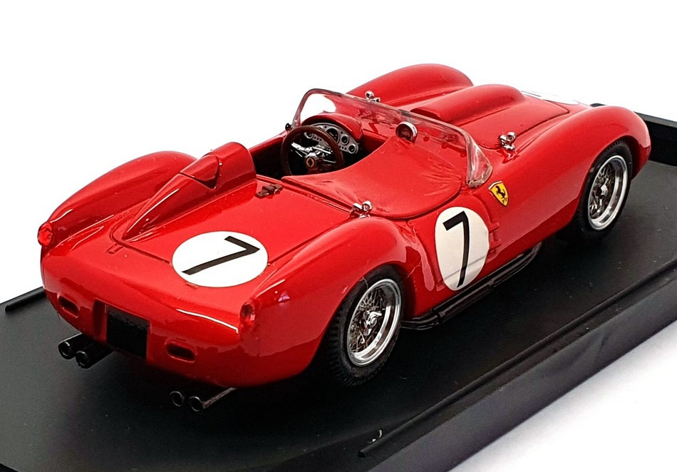 Bang 1/43 Scale 7229 - Ferrari 250 TR Prototype #7 1000Km Rennen - Red