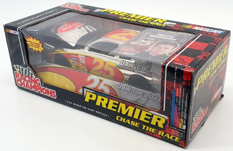 Racing Champions 1/24 Scale 76126 - Stock Car Chevy #25 J.Nadeau Nascar - Chrome