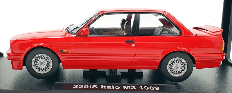 KK Scale 1/18 Scale Diecast KKDC180883 - BMW 320iS Italo M3 1989 - Red