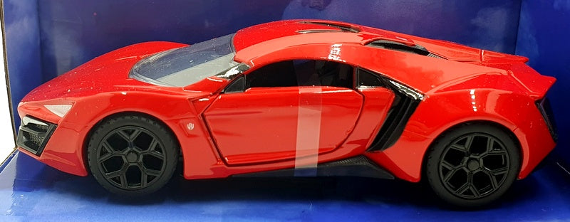 Jada 1/32 Scale 97386 - Lykan hypersport - Red Fast and Furious