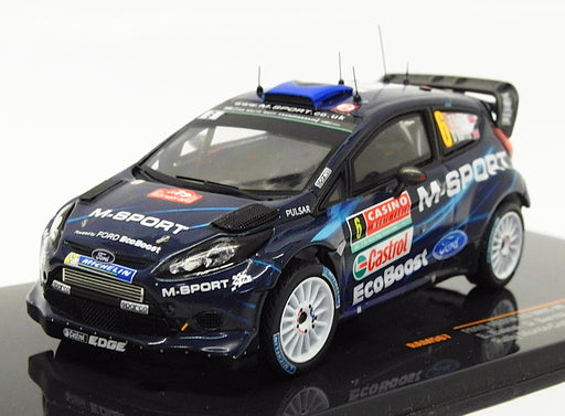 Ixo 1/43 Scale RAM567 - Ford Fiesta RS WRC - #6 Monte Carlo 2014