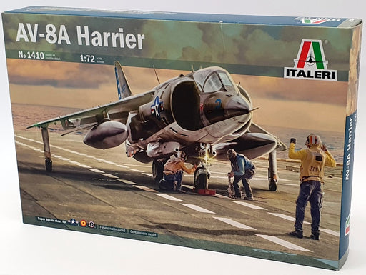 Italeri 1/72 Scale Model Kit 1410 - Hawker Siddeley AV-8A Harrier