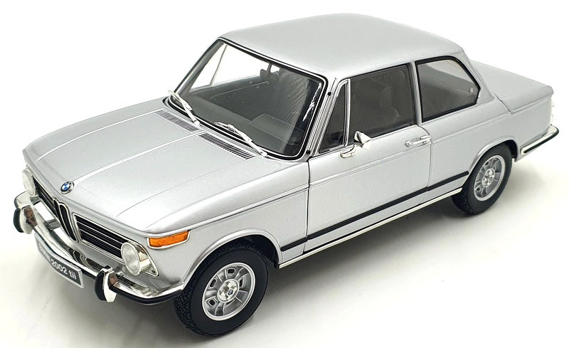 Kyosho 1/18 Scale Diecast 08543S - BMW 2002 tii - Silver