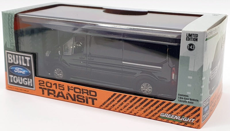 Greenlight 1/43 Model Car Scale 86040 - 2015 Ford Transit - Black