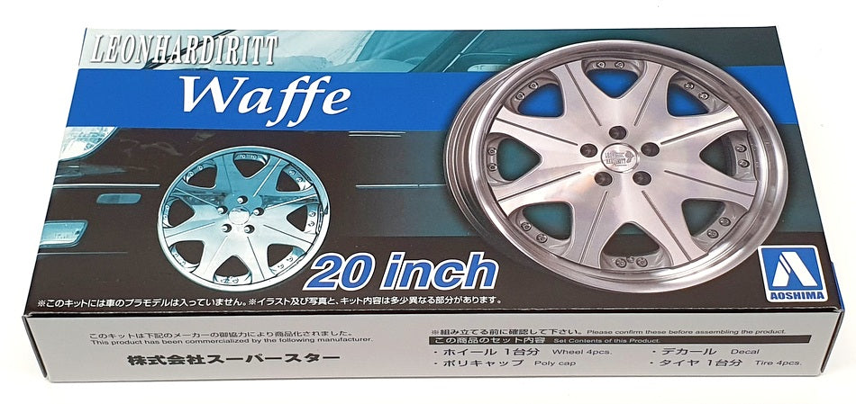 Aoshima 1/24 Scale Kit 05372 - Leon Hardiritt Waffe 20 Inch Wheel