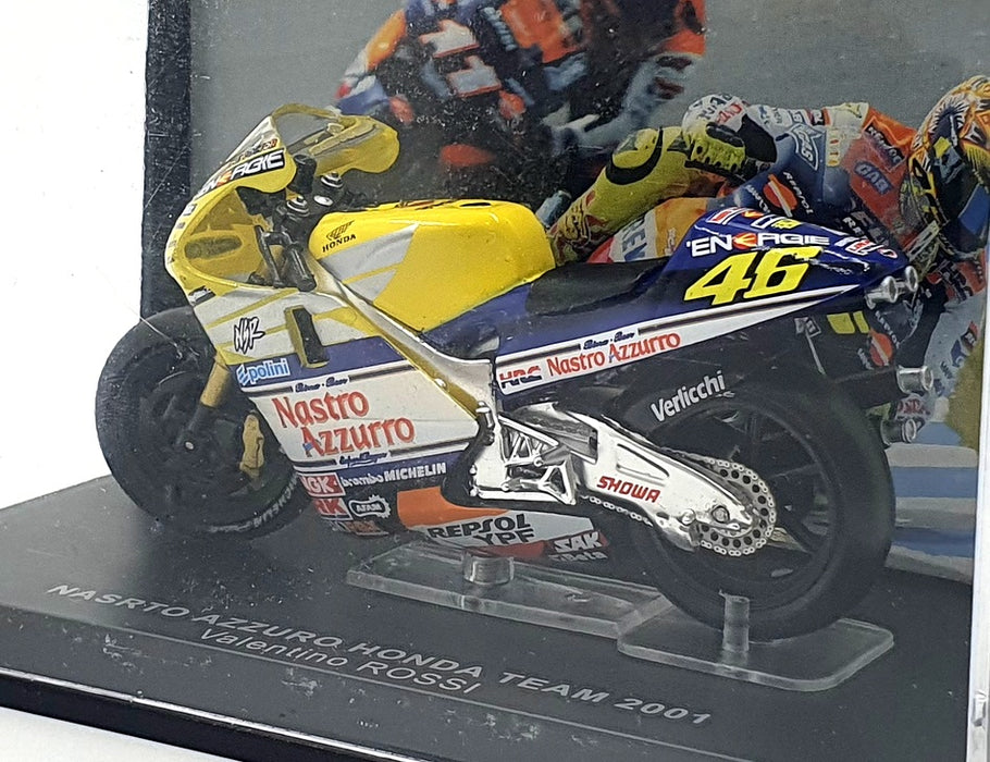 Ixo 1/24 Scale 30323 - NASRTO Azzuro Honda Team 2001 #46 V.Rossi