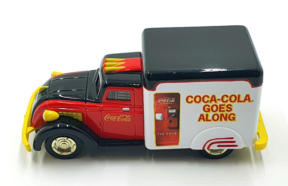 Matchbox Appx 10cm Long YYM96505 - 1937 Dodge Airflow Truck - Coca Cola