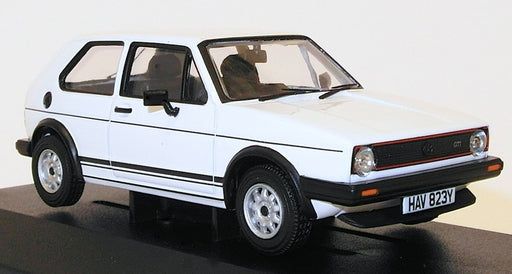 Vanguards 1/43 Scale Model Car VA12007 - Volkswagen Golf GTI Mk1 - White