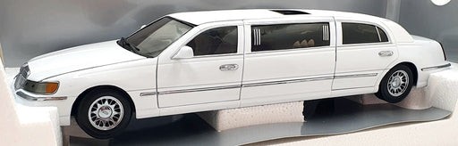 Sunstar 1/18 Scale diecast 1263 - Lincoln Stretch Limousine 2000 - White