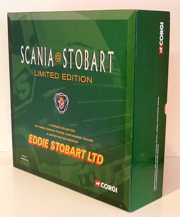 Corgi 1/50 Scale CC99155 - Eddie Stobart Scania 3 Truck & Trailer Collection