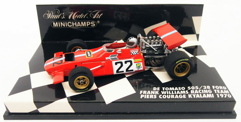 Minichamps 1/43 Scale Model Car 400 700022 - F1 De Tomaso 505/38