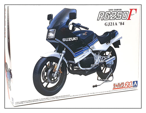 Aoshima 1/12 Scale Unbuilt Kit 063224 - 1984 Suzuki GJ21A RG250 Motorbike