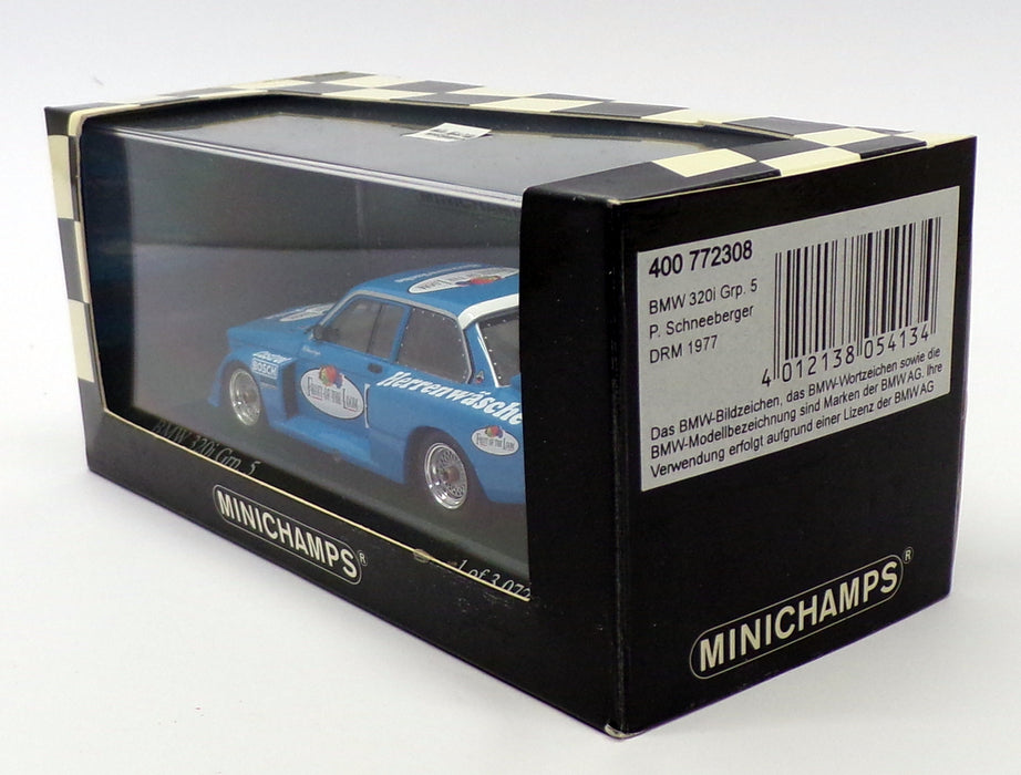 Minichamps 1/43 Scale 400 772308 - BMW 320i Grp. 5 DRM 1977