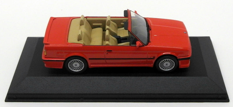 Vanguards 1/43 Scale Model Car VA13700 - BMW E30 Alpina C2.5 Convertible - Red