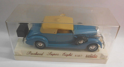 Solido 1/43 Scale Metal Model - SO171 PACKARD SUPER-EIGHT 4037 BLUE