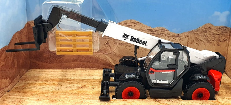 Burago 1/50 Scale 18-32087 - Bobcat T40.180SLP Telescopic Handler Pallet Fork