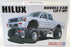 Aoshima 1/24 Scale Model Car Kit 20088 - Hilux Double Cab Pick Up