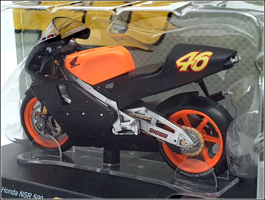 Altaya 1/18 Scale FFR59 - Honda NSR 500 - #46 1st Test Honda Jerez 1999 Rossi