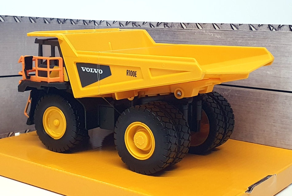 Volvo R100e Model Burago 1/60 Scale 18-32089 - Volvo R100E Tipper Truck - Yellow — R.M ...