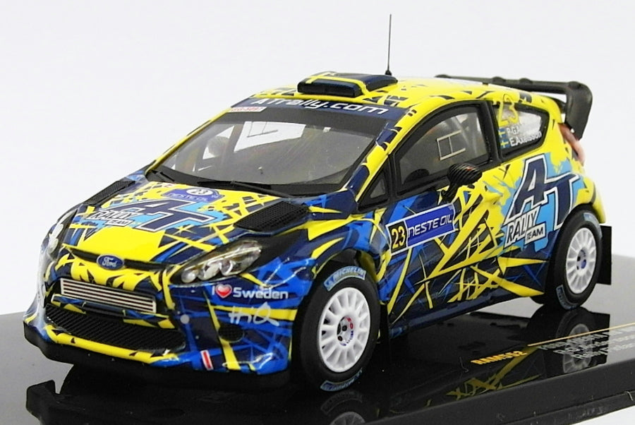 Ixo 1/43 Scale RAM552 - Ford Fiesta RS WRC - #23 Finland 2013
