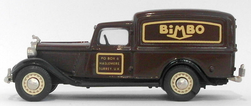 Brooklin 1/43 Scale BRK16 008  - 1935 Dodge Van Bimbo 1Of 100 Brown