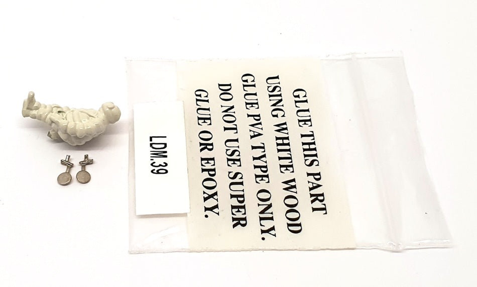 Lansdowne Models 1/43 Scale LDM39 - 1961 Bedford CA Van Michelin - REWORKED